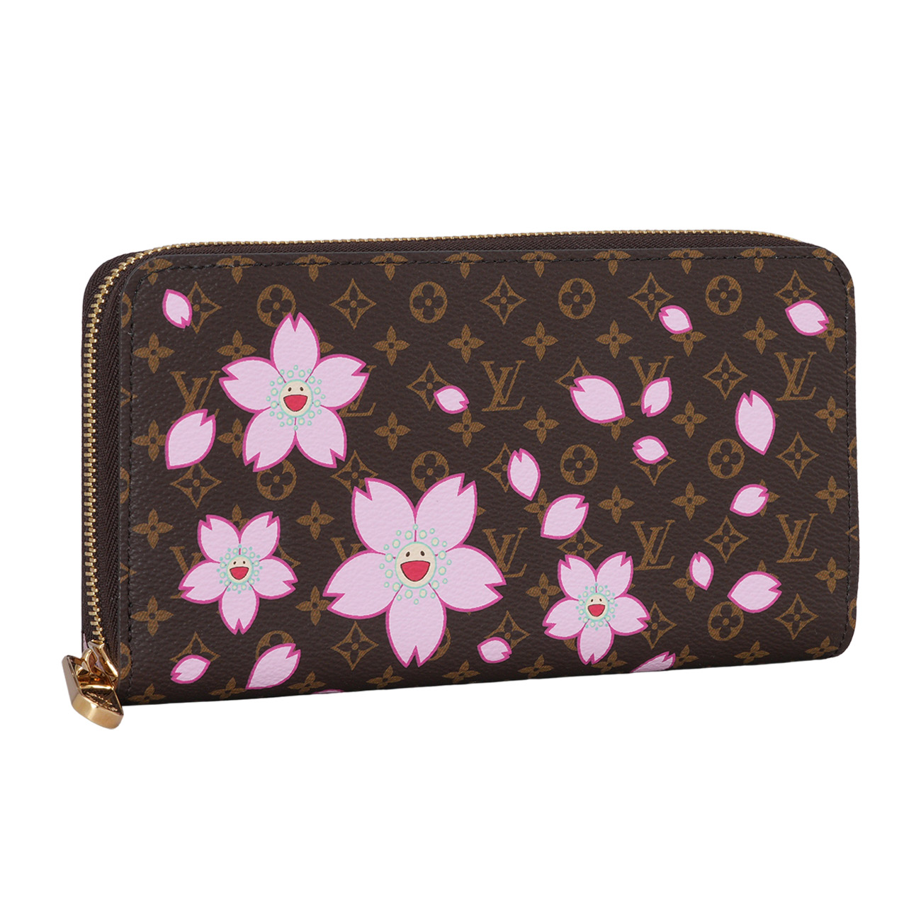 LOUIS VUITTON(USED)루이비통 M13433 무라카미 타카시 지퍼 월릿